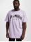 Mister Tee Upscale T-paidat L.A. College Oversize purpuranpunainen