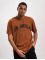 Mister Tee Upscale T-paidat L.A. College Oversize ruskea