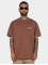MJ Gonzales T-shirt Wave V.1 X Heavy Oversized marrone
