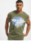 MJ Gonzales T-shirts Higher Than Heaven V.4 Sleeveless oliven
