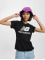 New Balance T-shirt Essentials Stacked Logo svart