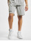 New Era Shorts Pinstripe grå