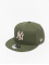 New Era Snapback Cap Mlb New York Yankees Side Patch 9fifty olive