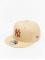 New Era Snapback Caps Mlb New York Yankees League Essential 9fifty beige