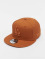 New Era Snapback Caps MLB Los Angeles Dodgers League Essential 9Fifty hnědý