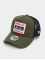 New Era Trucker Caps State Patch A Frame olivový