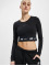 Nike Longsleeve Nsw Crop schwarz