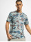 Nike Performance T-Shirt Dri-Fit Legend Camo All Over Print blau