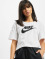 Nike T-paidat Essential Crop Icon Future valkoinen