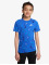 Nike T-Shirt Swoosh Aop bleu