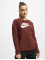 Nike T-Shirt manches longues Essntl Icon brun
