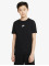 Nike T-Shirty Repeat czarny