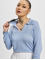 Only Pullover Hannah Polo Neck blue