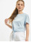 Only t-shirt May Cropped Knot blauw