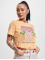 Only T-Shirt Lucy Palm Tiger Box orange