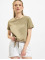 Only T-Shirty May Cropped Knot zielony