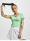 Only Top Kika V Neck Crop grün