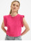 Only Tops Vivi Squared Cropped pink