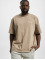 PEGADOR T-Shirt Logo Oversized beige