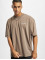 PEGADOR T-Shirt Logo Oversized brun