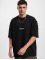 PEGADOR T-Shirt Colne Logo Oversized noir