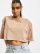 PEGADOR T-Shirt Layla Oversized Cropped rosa