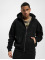 PEGADOR Zip Hoodie Colne Logo Oversized Vintage sort