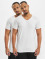 Petrol Industries T-Shirt Bodyfit Basic 2 Pack white