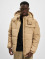 Sean John Foretjakker Script Logo Chest Pocket beige