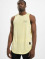 Sixth June Tank Tops Rounded With Gps Print zólty