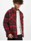 Southpole Giacca Mezza Stagione Flannel Quilted Shirt rosso