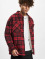 Southpole Zomerjas Flannel Quilted Shirt rood