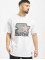 Starter T-Shirt Multicolored Logo blanc