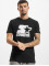 Starter T-Shirty Contrast Logo Jersey  czarny