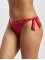 Tommy Hilfiger Bikiny Side Tie Cheeky červený