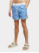Urban Classics Badeshorts Retro Swim blau