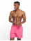 Urban Classics Badeshorts Block lyserosa