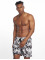 Urban Classics Badeshorts Pattern schwarz