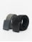 Urban Classics Belt Colored Buckle Canvas 2-Pack grey