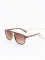 Urban Classics Briller Sunglasses Mykonos With Chain brun