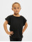 Urban Classics Camiseta Girls Organic Extended Shoulder negro