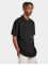 Urban Classics Camiseta polo Oversized negro