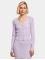Urban Classics Cardigan Ladies Short Rib Knit purple