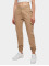 Urban Classics Cargobroek Ladies High Waist beige