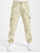Urban Classics Cargohose Ladies High Waist beige