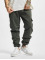 Urban Classics Cargohose Cargo Jogging grau