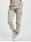 Urban Classics Cargohose Ladies High Waist grau