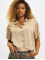 Urban Classics Chemise Ladies SS Viscose Satin Resort beige