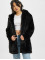 Urban Classics Coats Ladies Hooded Teddy black