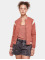 Urban Classics College Jacke Inset orange